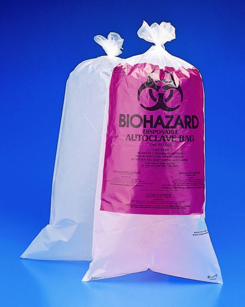 Bel-Art Disposal Bags 610x910 mm, PP, Autoclavable, Pack of 100