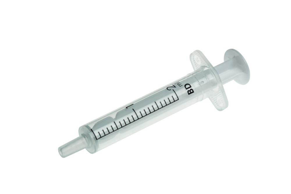 Becton Dickinson Discardit II Disposable Syringes 2 ml PP/PE, 2-Parts, Concentric, OE-Sterilized, Pack of 100