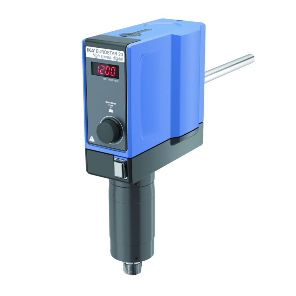 IKA Stirrer EUROSTAR 20 High Speed Digital S 3 0/150 - 6.000 min-1 with Swiss Plug