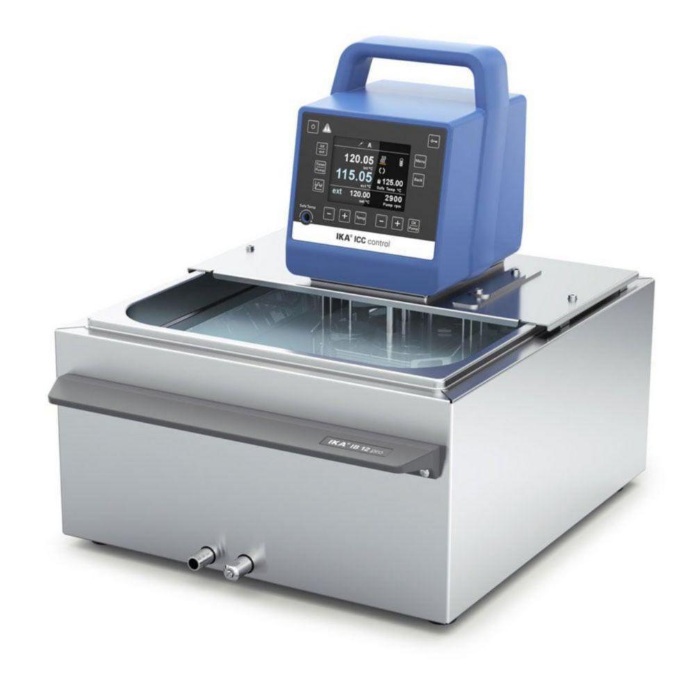 IKA Compact Immersion Circulator ICC control pro 12 Package Thermostat and Chiller, 12 l pro bath