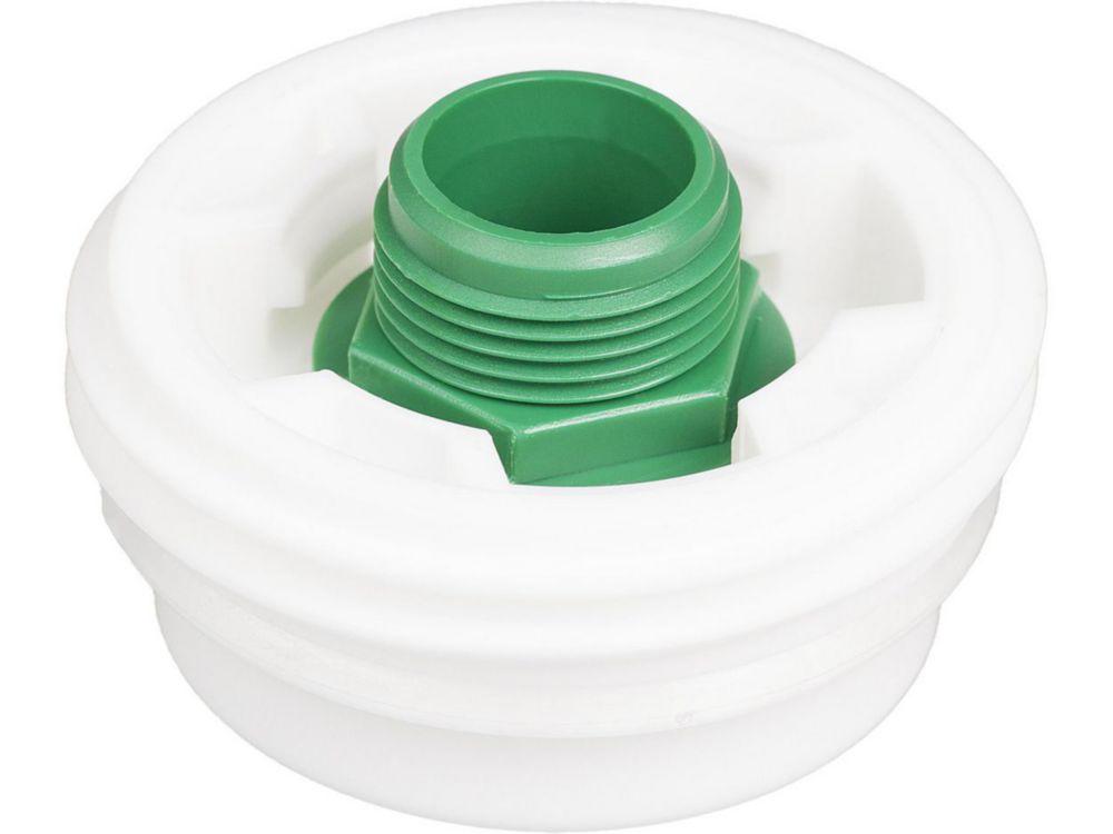 Bürkle Thread Adapter 3/4" Coarse Thread Mauser 2", Green/White, PP/PE