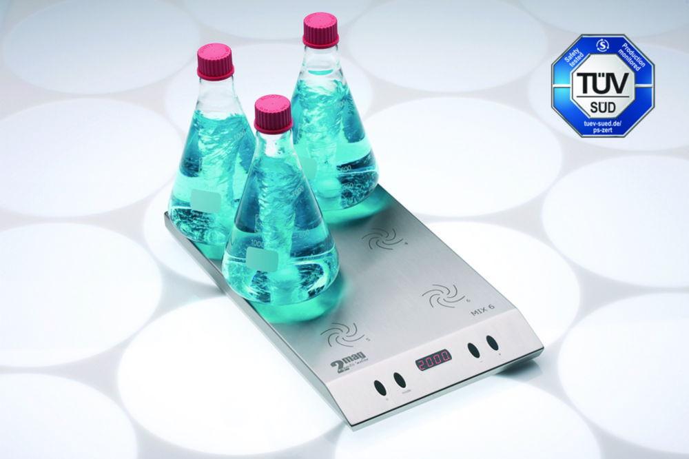 2mag Multiple Magnetic Stirrer MIX 6 with Internal Control