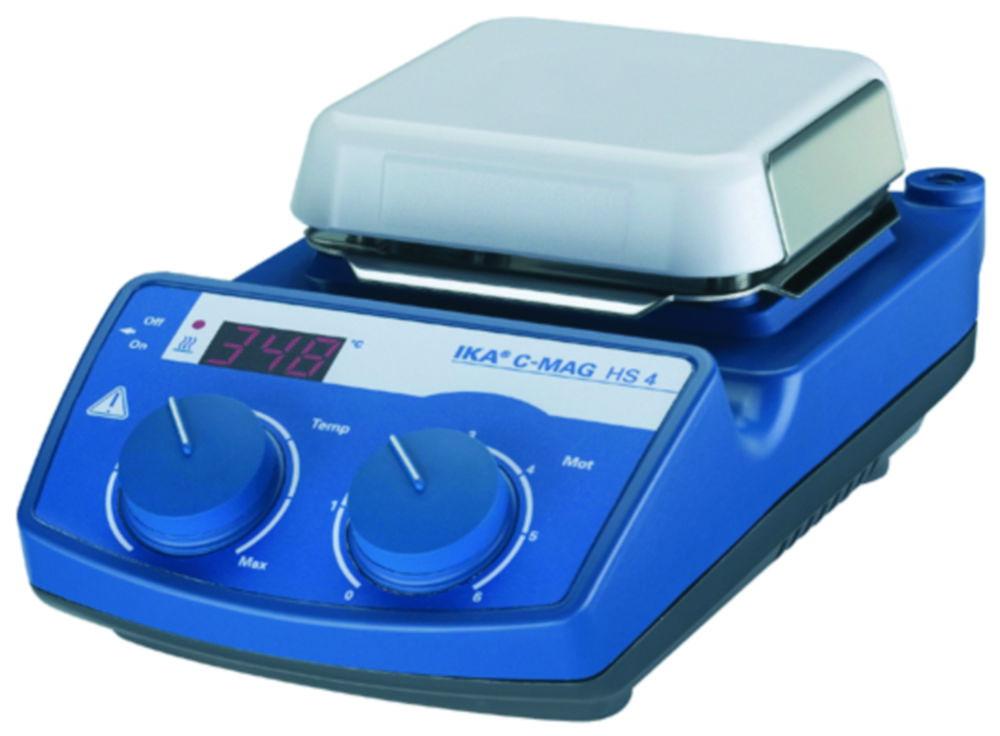 IKA Magnetic Stirrer C-MAG HS 4 with Heating, Glass Ceramics Heating Plate