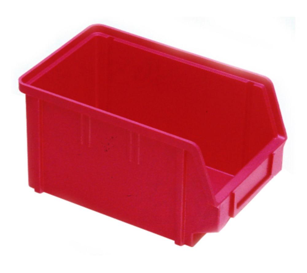 Hünersdorff Storage Bin – Red, 335/300x200x150 mm (PS)
