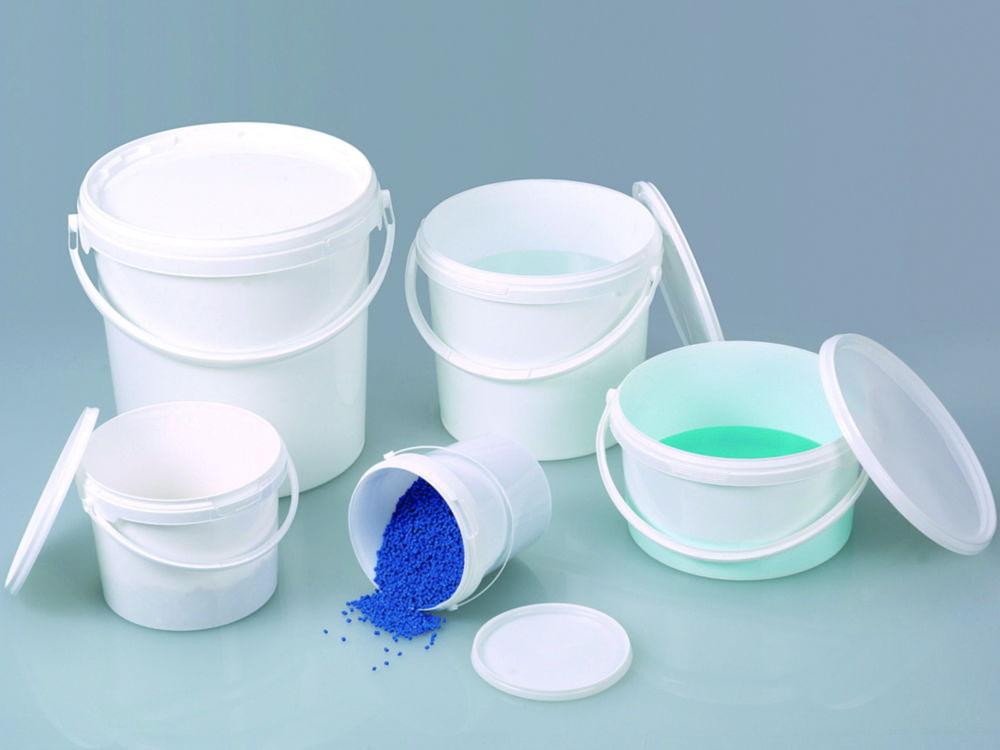Bürkle Packaging Bucket, 10 L, Polypropylene (PP), with Lid​