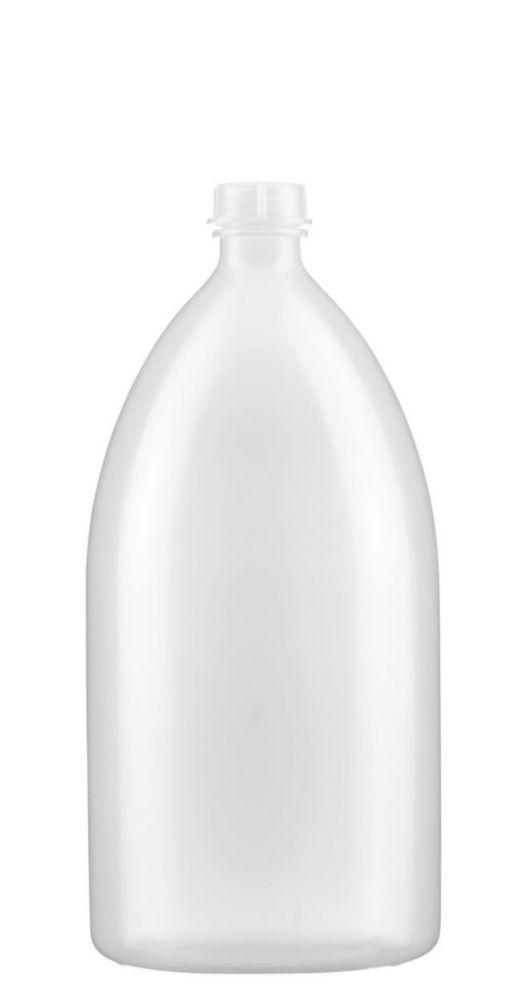 Kautex Textron 3000mL Narrow Neck Bottle LDPE Clear (With Screw Cap)