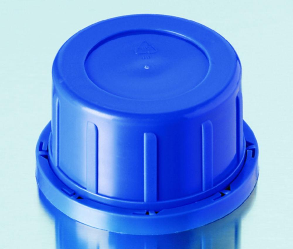 DWK Duran Screw Caps, PP, Blue, GL 54 K