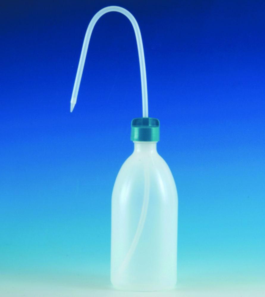 LLG Wash Bottles 500 ml PE, Narrow-Neck, Pack of 10