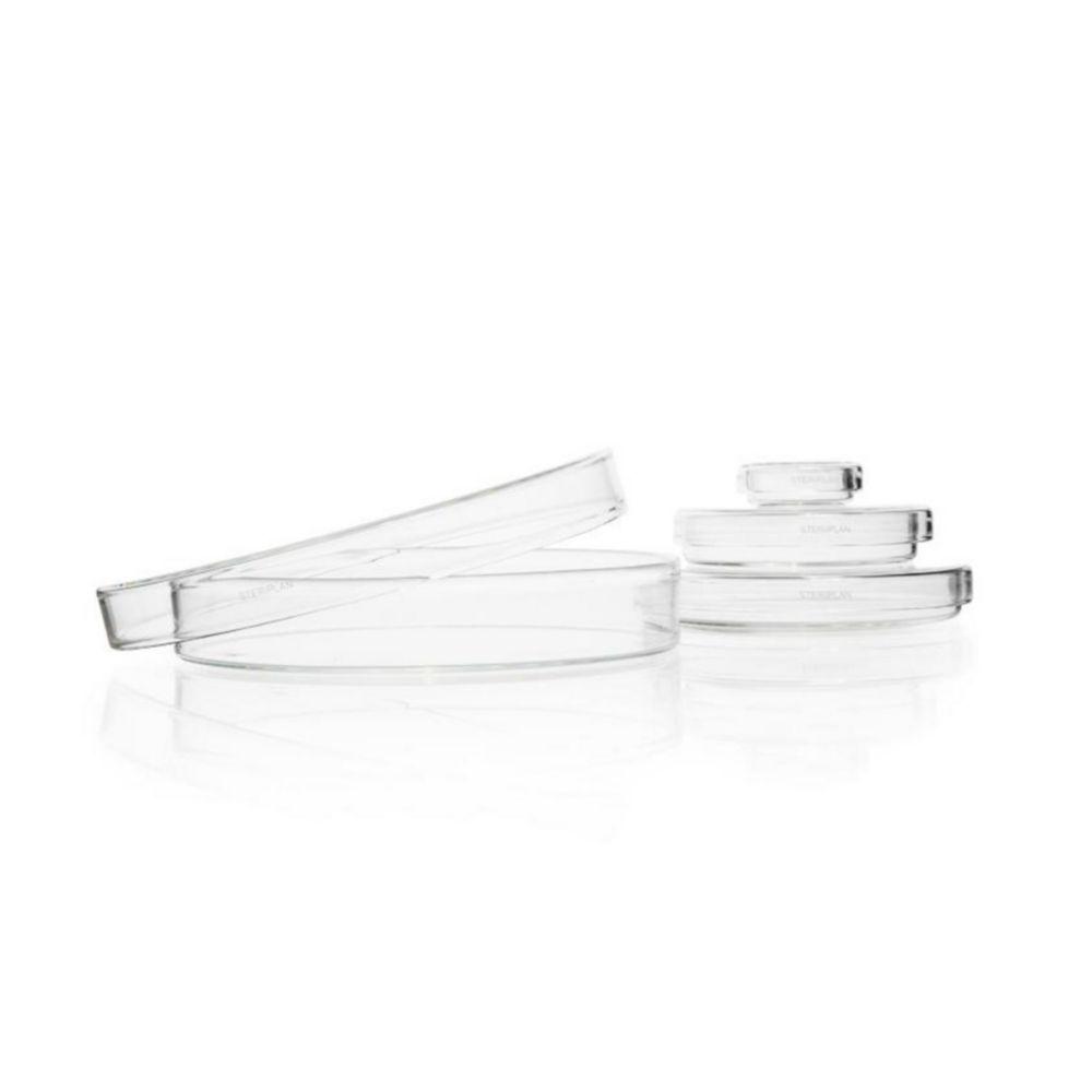 DWK Duran STERIPLAN 100 x 20 mm Soda Lime Glass Petri Dish
