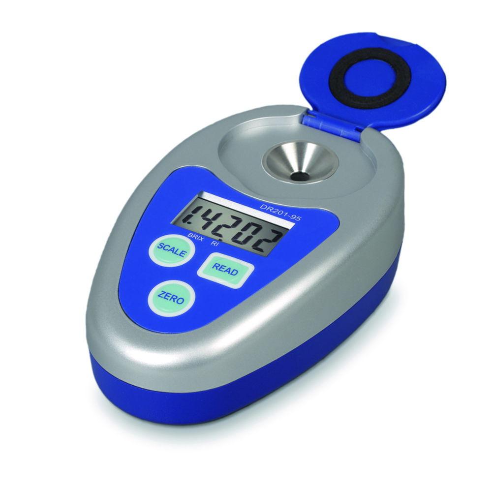 A. Krüss Optronic Digital Handrefractometer DR 201, 0-95 Brix, Accuracy ±0.2 Brix, ±0.0003 nd