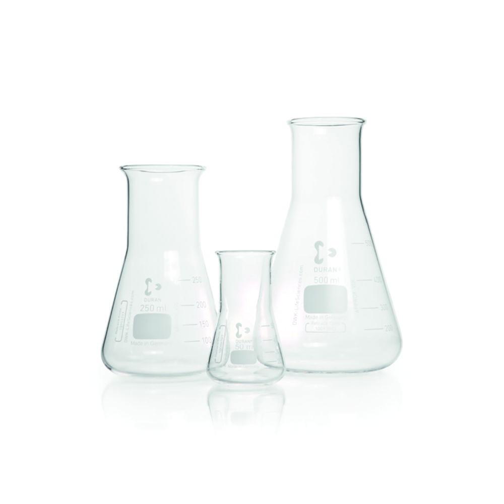 DWK Duran 100 mL Wide Neck Erlenmeyer Flask