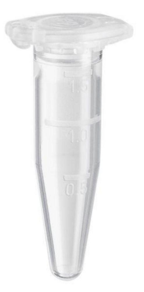 Eppendorf Safe-Lock Reaction Vessels 1.5 mL Colourless Pack of 1000