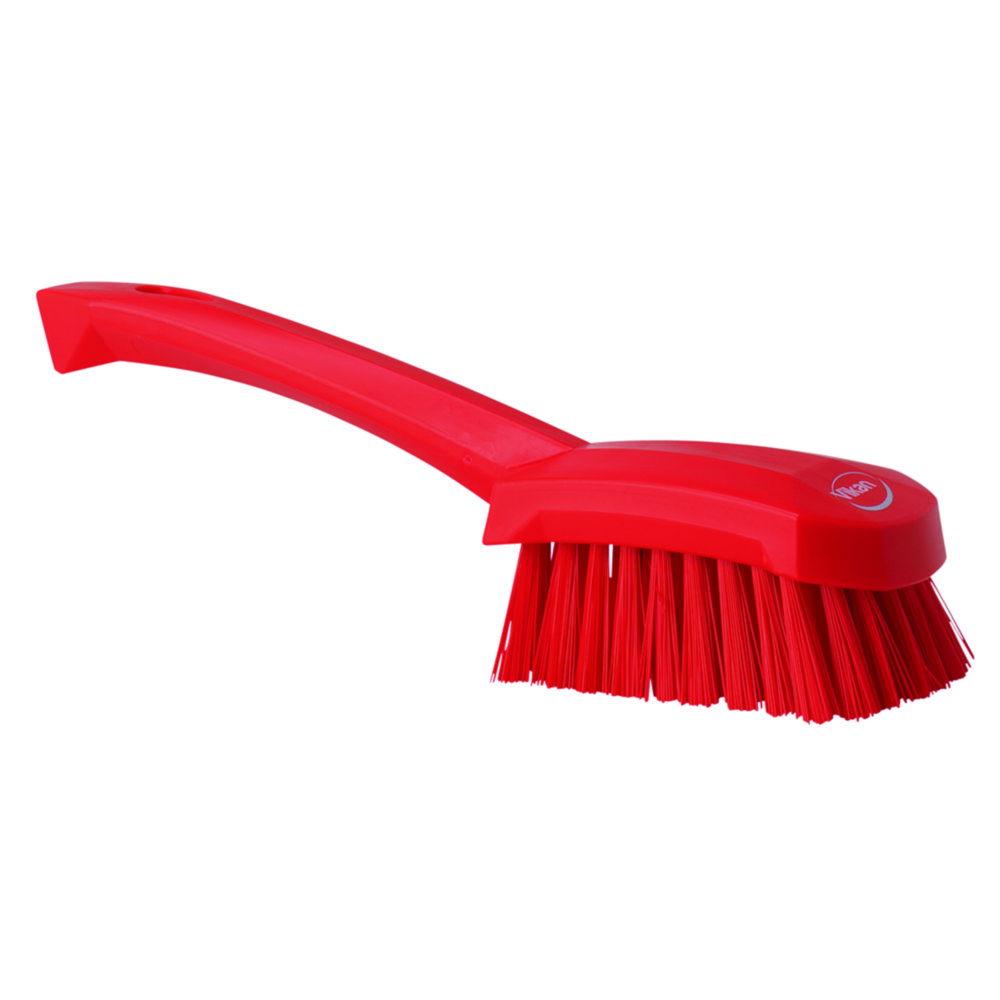 Vikan Washing Brush with Short Handle 270 mm, Hard, Red

