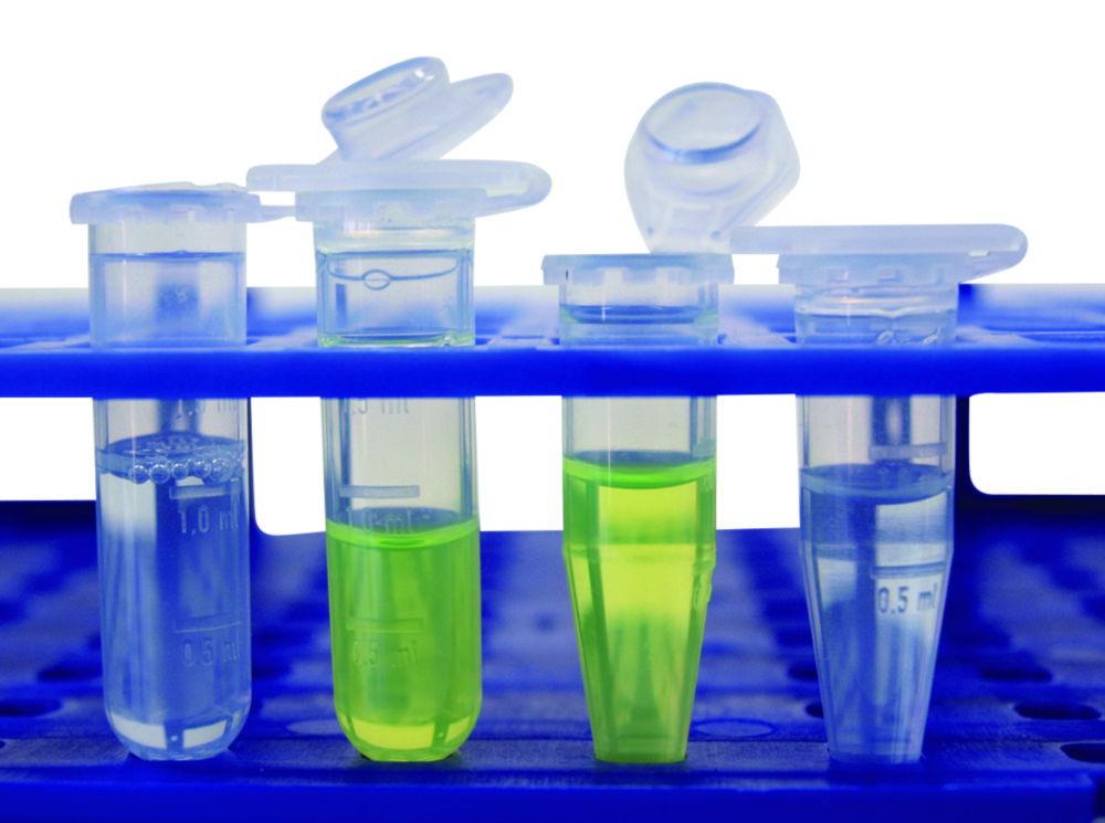 LLG Microtubes 2.0 mL Transparent with Lid, PP, DNase, RNase, and Pyrogen-Free, Pack of 500