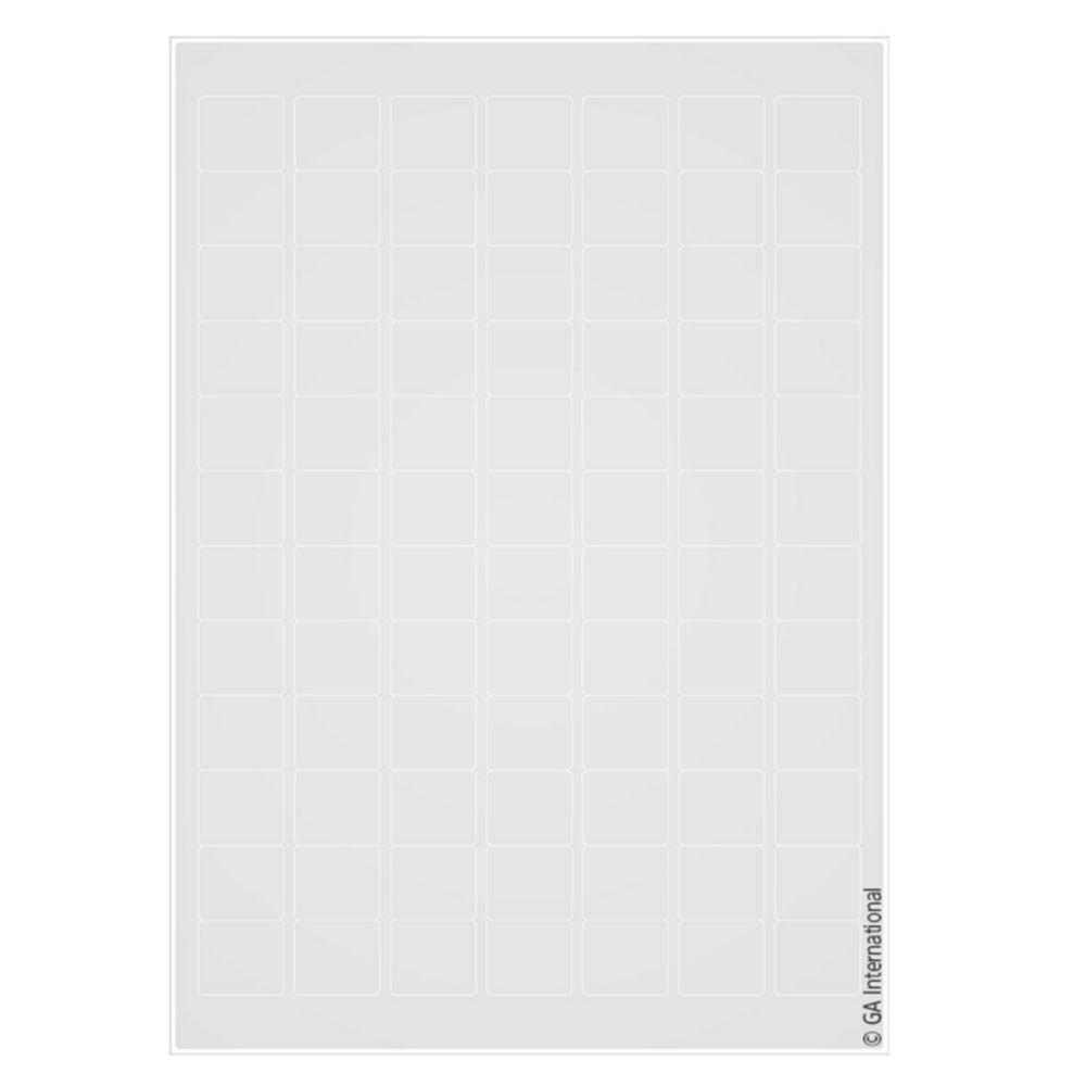 Cryogenic Labels Cryo-LazrTAG, 24.9mm x 21.8mm white, -196°C...+120°C, pack of 1344 labels