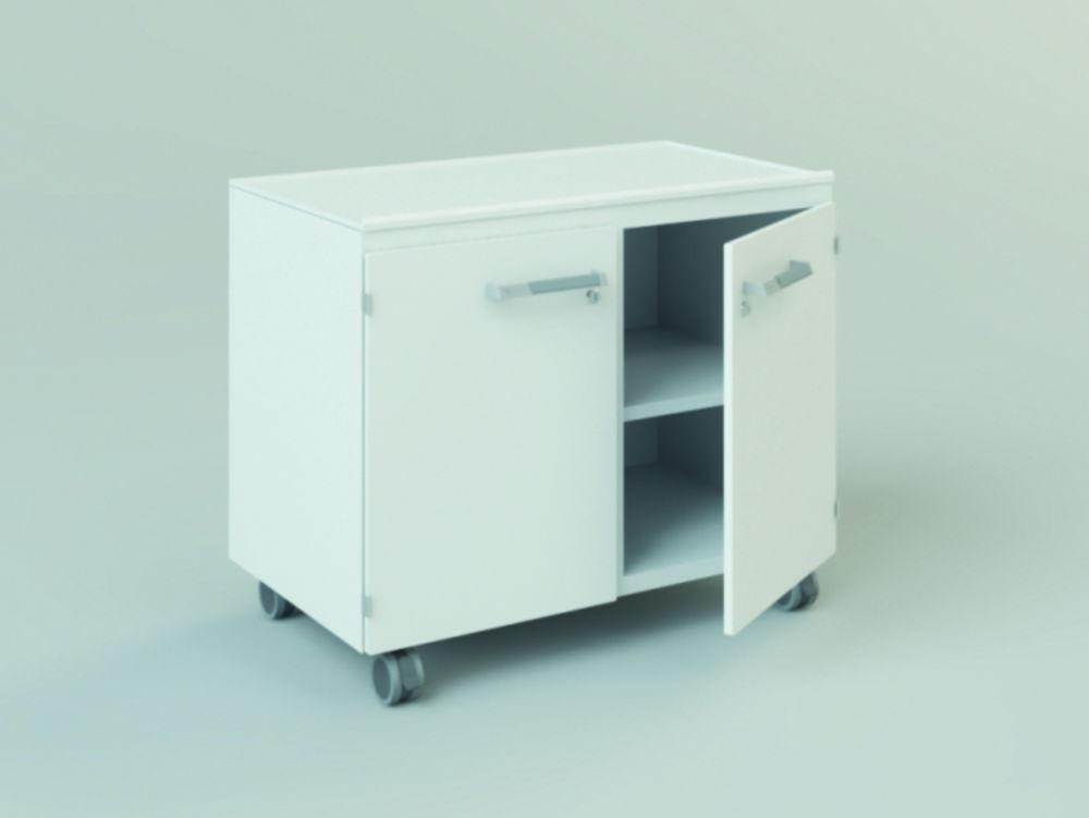 U/B mobile cabinet 900x740x516mm 2 doors, 1 shelf