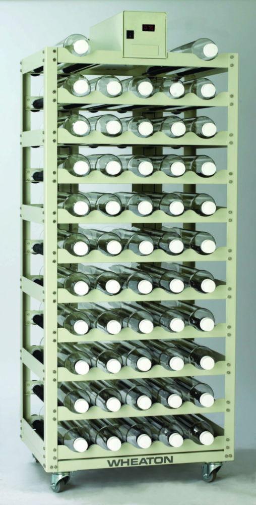 DWK Wheaton Standard Roller Machine Modular System, Bottom Drive, 7 Removable Decks, 5 Positions per Deck with Cable for Europe

