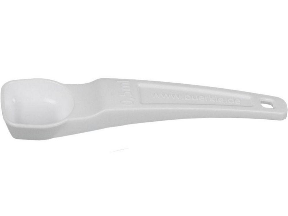 Bürkle Dosage Spoon 0.5 ml, PS, White, Pack of 100
