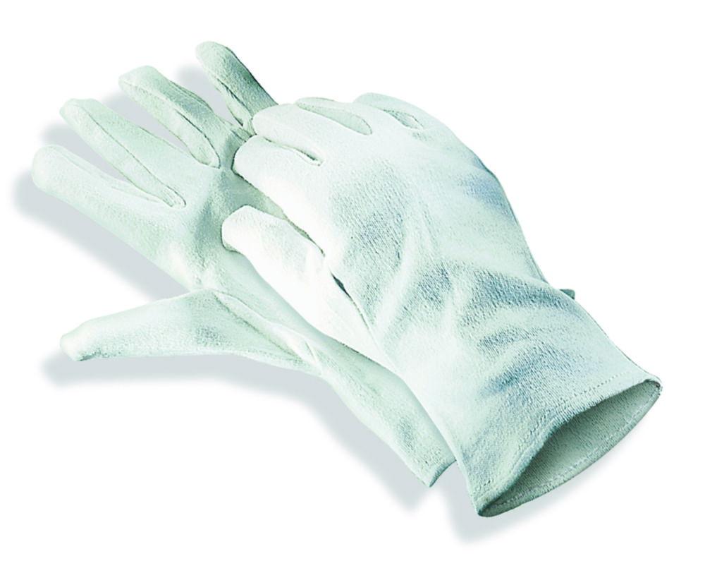 Uvex Protection Gloves Size 6 Cotton Trikot Bleached CA35CM, White, Type 89916, Pack of 12 Pair

