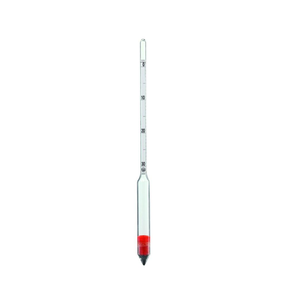 Ludwig Schneider Special Hydrometer Bode Chemien acc. to Casagrande (DIN 18123/BS 1377), Length 350mm 0.995-1.030; 0.0005 g/cm³, w/o Thermo Scientificmeter