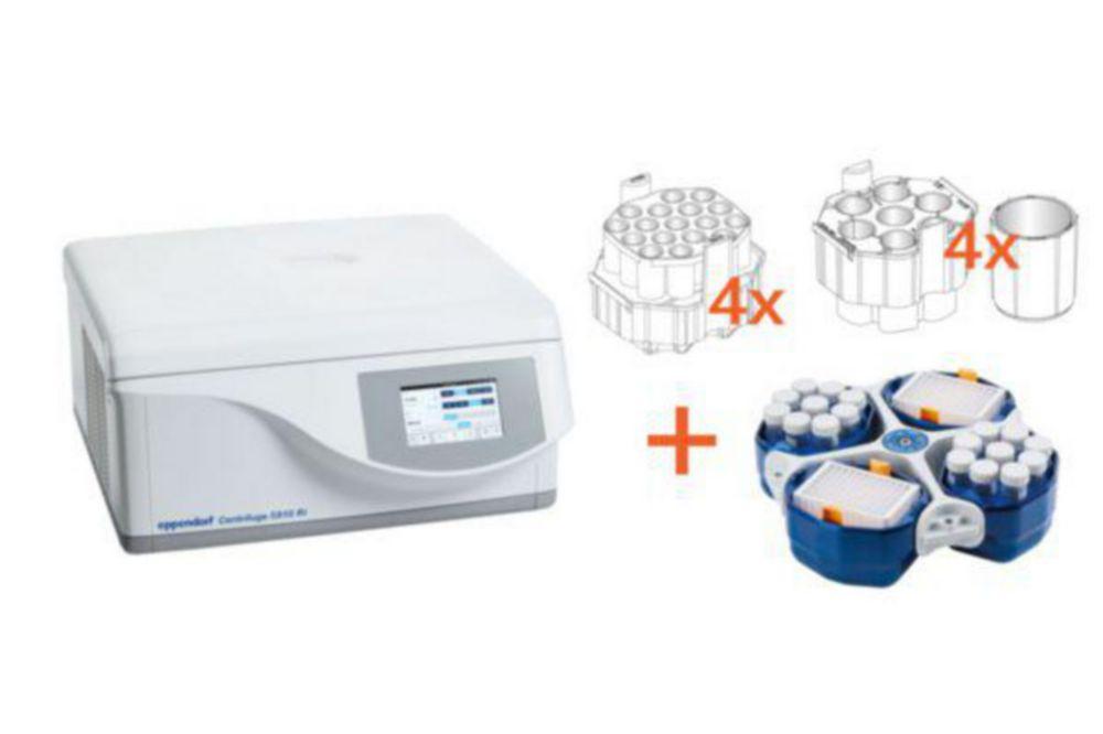 Eppendorf Centrifuge 5910 Ri, Refrigerated, with Rotor S-4xUniversal, Including Universal Cup, 230 V/50-60 Hz


