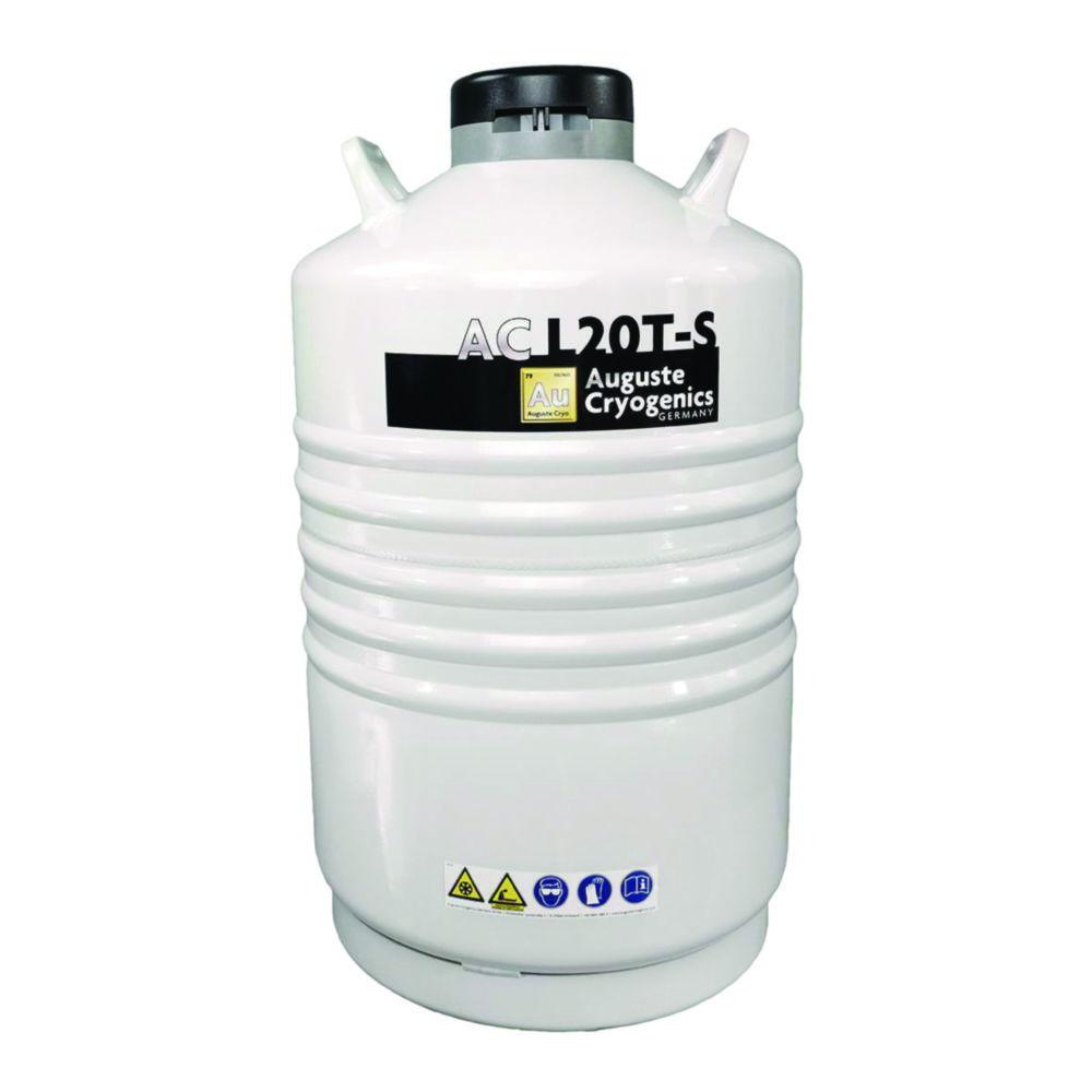 Cryonos Cryogenic Storage Vessel AC L20T-L, Capacity 20L, 6 Canisters of 276 mm, ADR Approved

