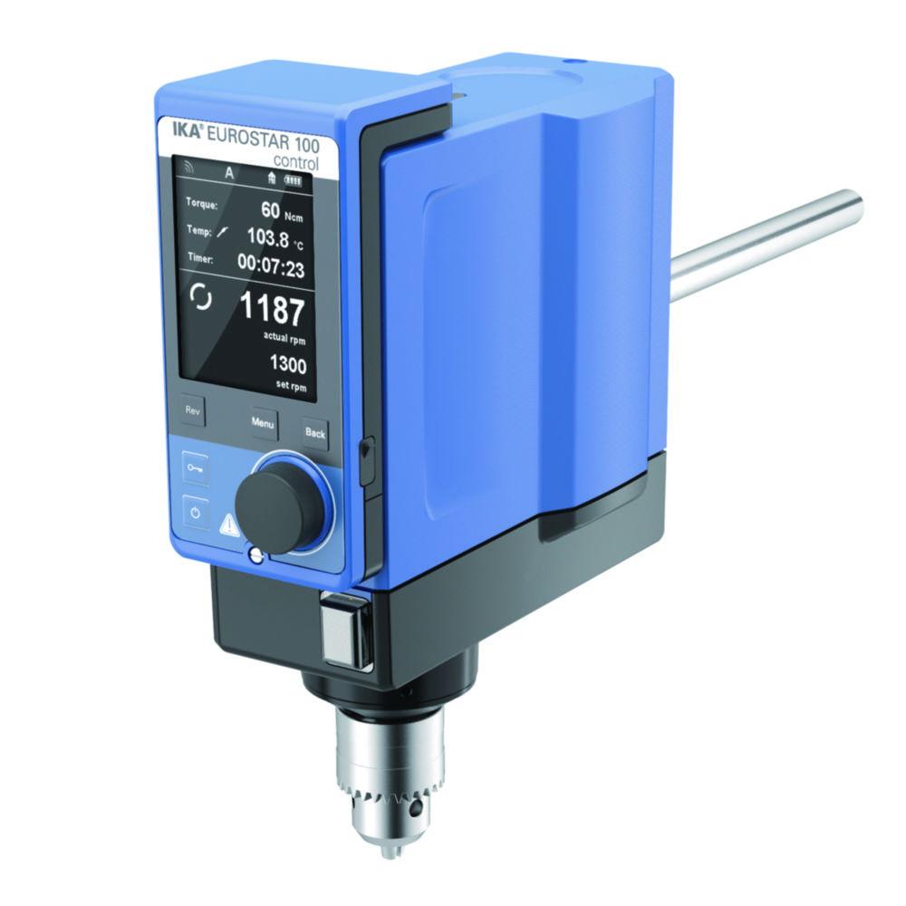 IKA Overhead Stirrer EUROSTAR 100 Control 0/30–1.300 min⁻¹, without Accessories