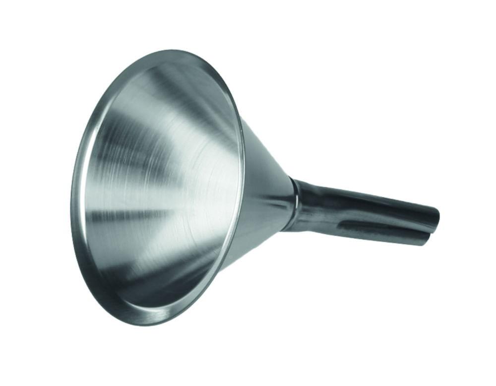 BOCHEM Funnel 150 mm with Handle, 18/10 Stainless Steel