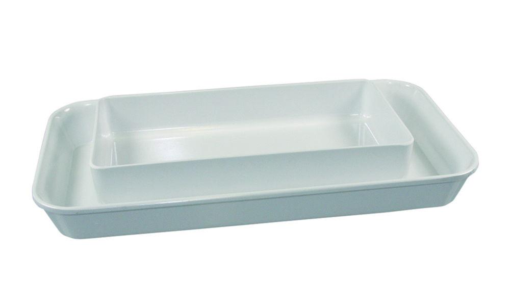 P/S Kunststoffwerke Instrument Tray 190x150x40 mm Melamine, Without Lid for 9.200 182
