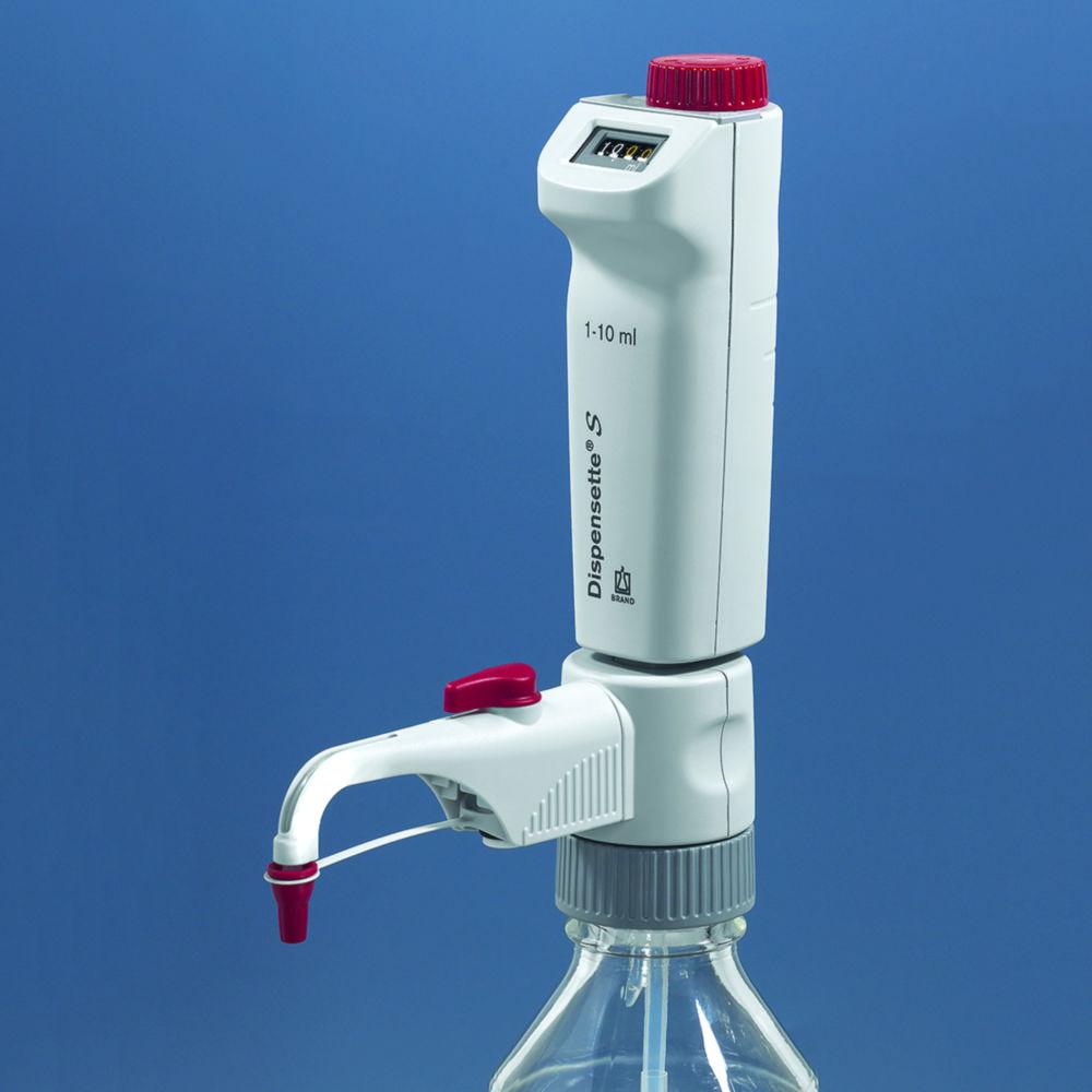 BRAND Dispensette S Digital with Recirculation Valve 1-10 mL (including DAkkS Certificate)

