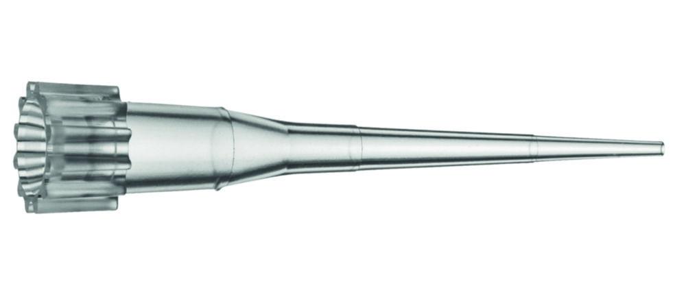 SOCOREX Qualitix Refill System Tipfill Colorless Ultra Microtips 10 µl, Thin Graduated Tip, Autoclavable, Pack of 13x96