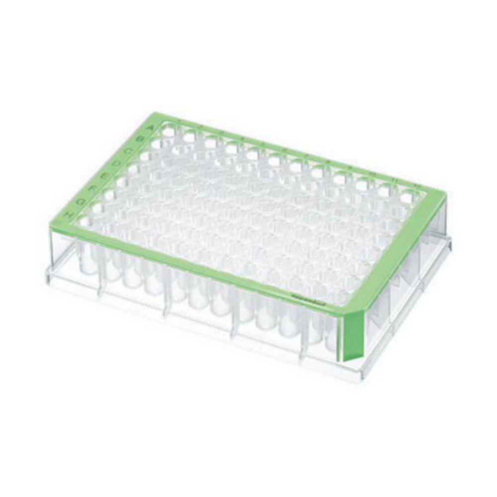 Eppendorf Deepwell Plate 96/500µl Regular Package, Sterile, Green, 40 Plates (5 Bags of 8)