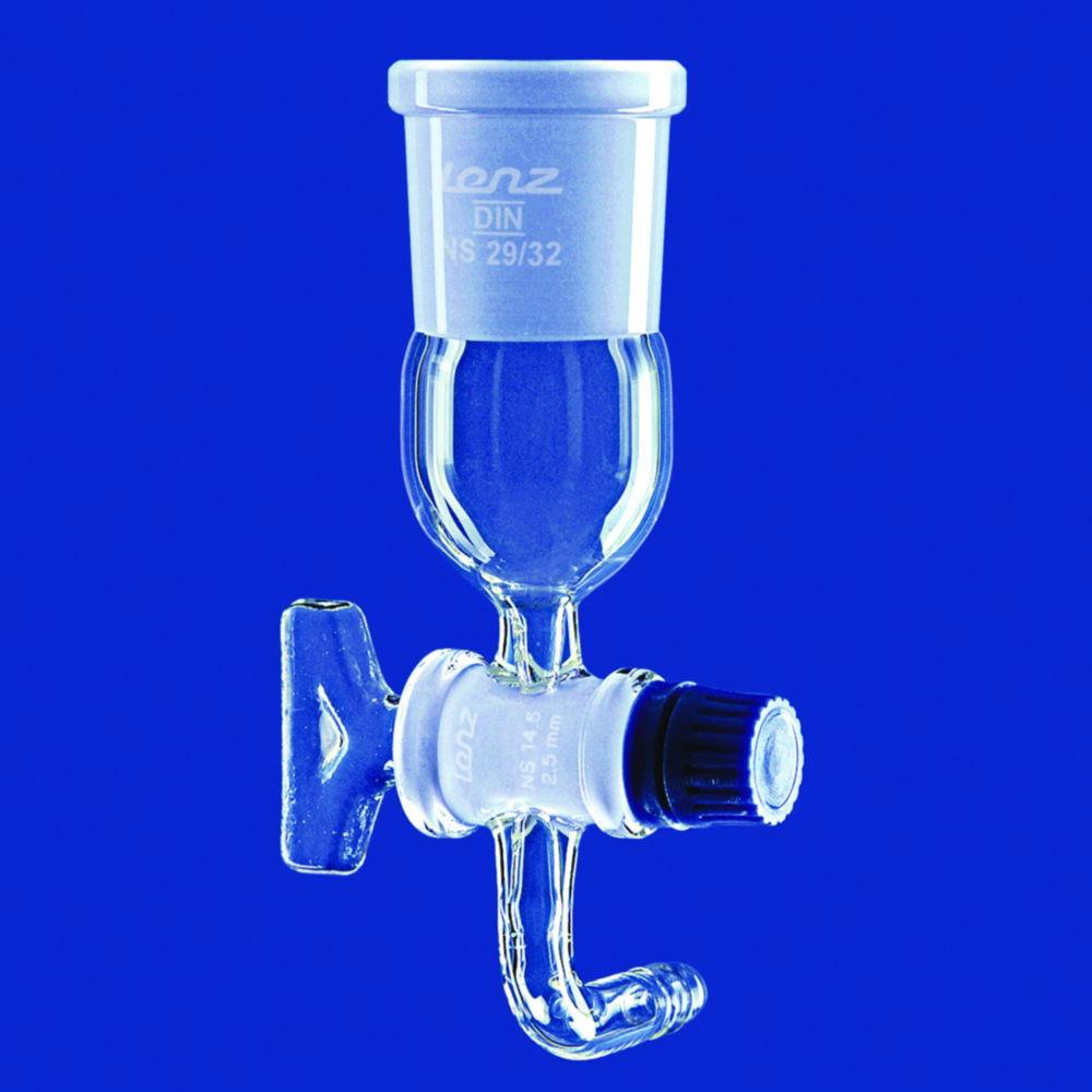 Lenz-Laborglas Bent Adapter, Socket NS 29/32, Cone 14/23

