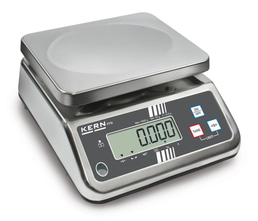 Kern & Sohn Bench Scale FFN 6K2IPM, 6 kg / 2 g, Weighing Plate 230x190 mm