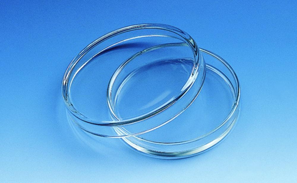 BRAND Petri Dishes 25×150 mm with Fire-Polished Edges (Pack of 10)