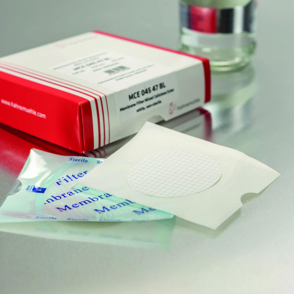 Hahnemühle Membran Filter 47 mm Mixed Cellulose Ester, 0.45 µm, White, Non-Sterile, Pack of 100