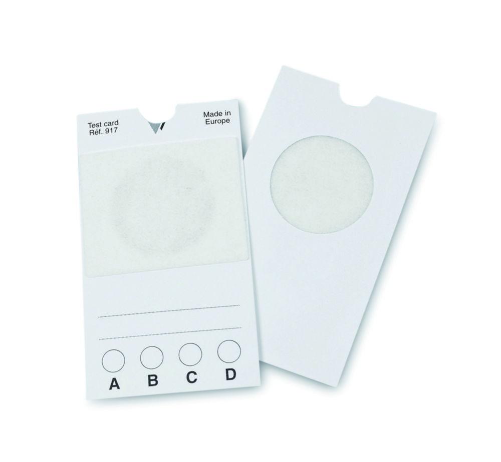 Filterplates, cotton filter Ø 30mm compressed in cardboard, w.writing area, pack of 500