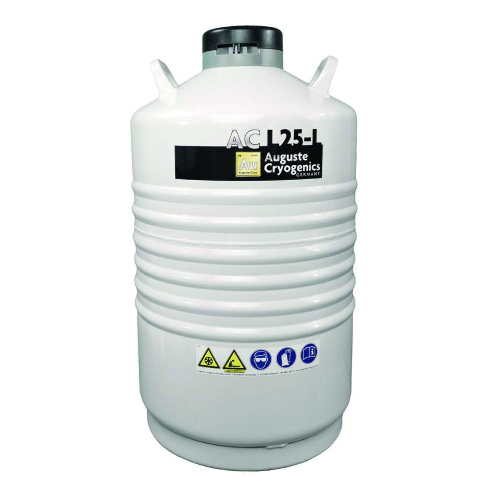 Cryonos Cryogenic Storage Vessel AC L10-S, Capacity 10L, 6 Canisters of 120mm