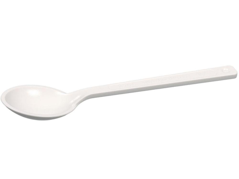 Bürkle LaboPlast Bio Sample Spoon 127 mm PE, Green, Single-Use, 2.5 ml, Pack of 100
