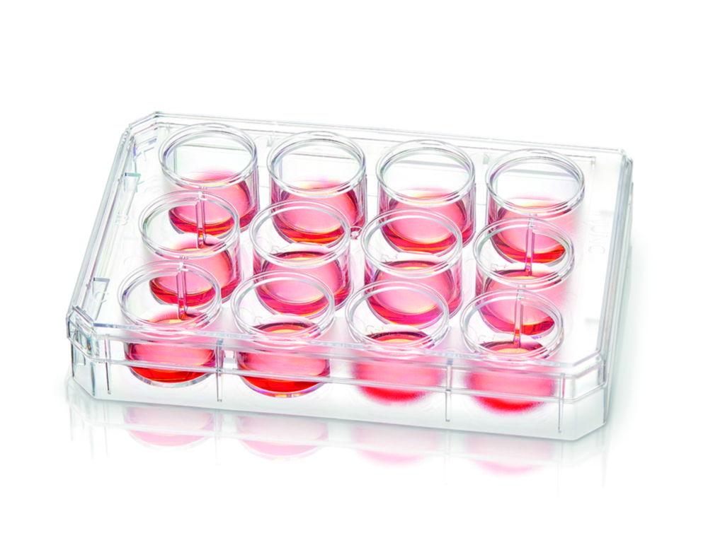 Thermo Nunc 12W Supra ST Plate with Lid, Pack of 75