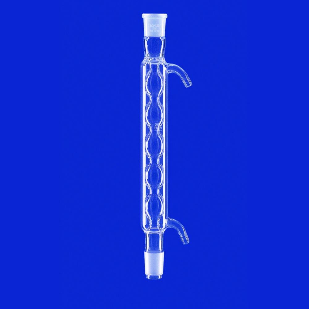 Lenz-Laborglas Allihn Condenser 400 mm, NS 29/32 Water Connection Olive
