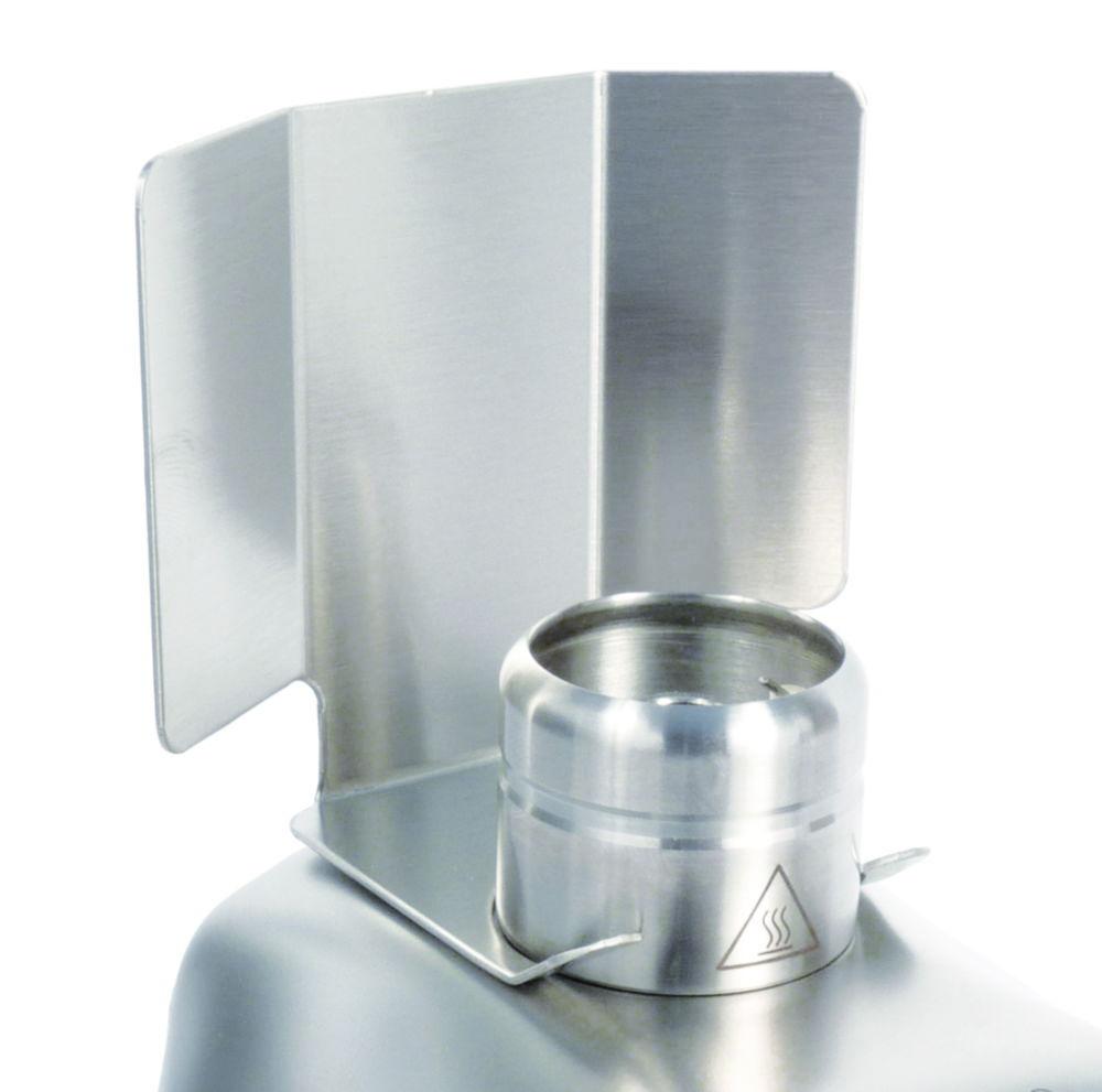 WLD-TEC Stainless Steel Draft Shield for Stable Flame with Strong Air Flow for Fuego Series and Gasprofi 1 SCS Micro