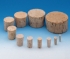 Cork stoppers, 8 x 11 x 20 mm high