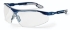 Spectacles UVEX i-vo 9160, blue/grey, disc colorless/UV 2-1,2, supravision HC-AF